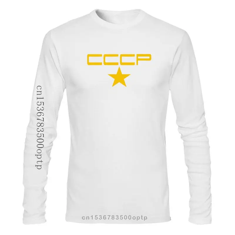 

New Cccp Retro Style Ussr Communist Russian Cold War Fun Logo T-Shirt Russia Moscow 2021 2021 Short Sleeve Casual Top Tee
