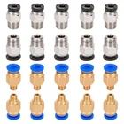 Новый PC4-M6 пневматические установки и 5 шт. PC4-M10 Пневматический фитинг для Creality Ender 3Redmi Pro Эндер 5 CR-1010С 3D-принтеры