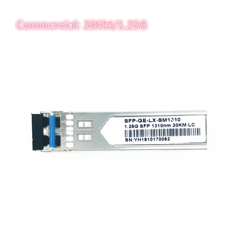 SFP 1 25G/10G LC 20/40/60km двойное волокно совместимое с промышленным классом 1310 нм +