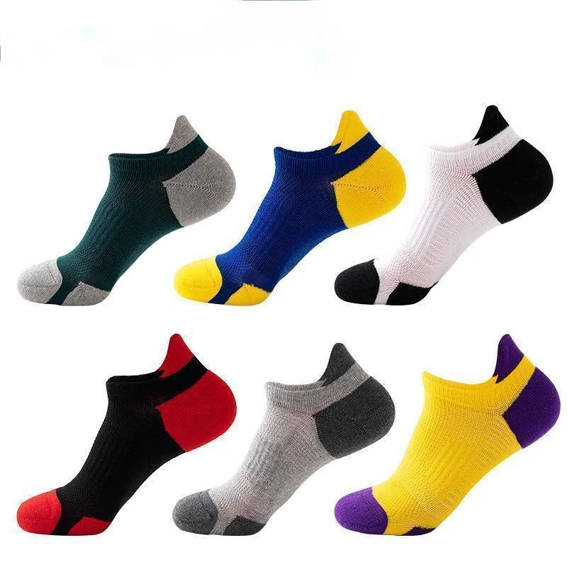 New Men's Sports Socks Sports Protective Ankle Pad Breathable High-tech Cotton Men's Socks