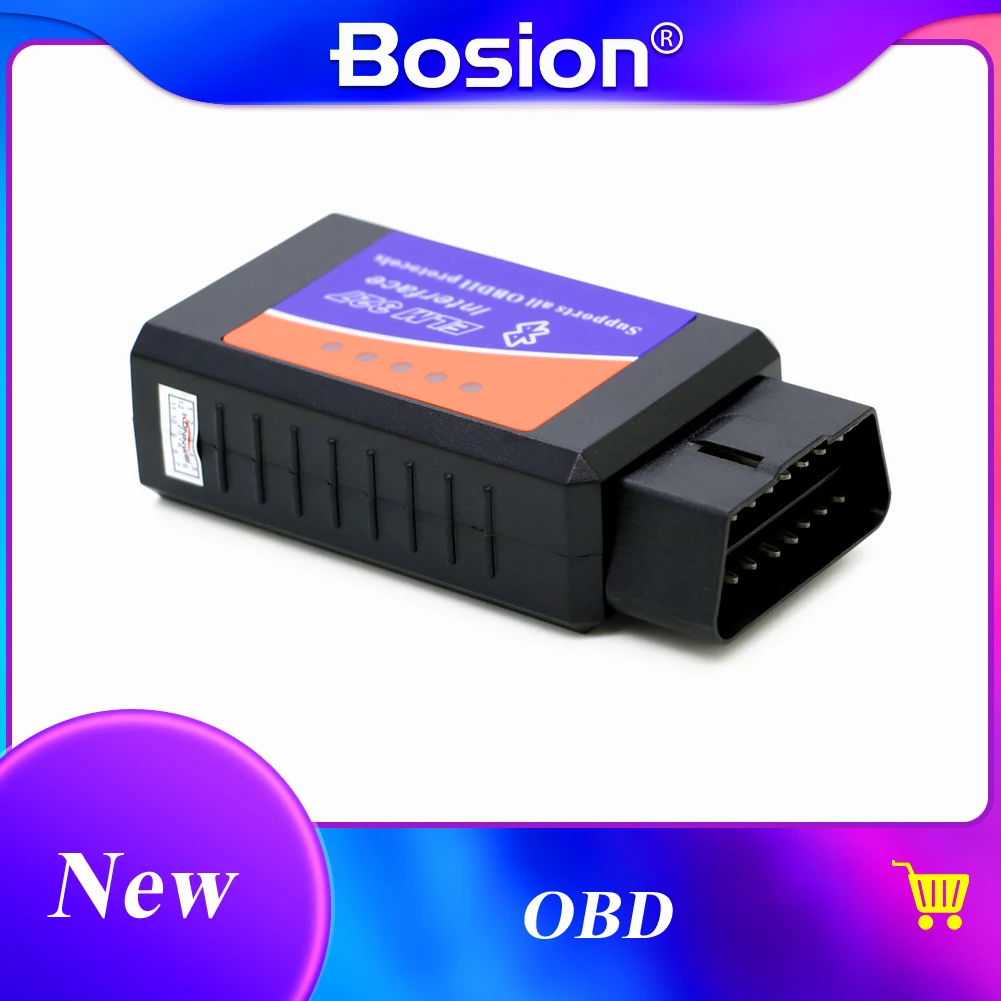 

Считыватель кодов Digimotor Real ELM327 V2.0 Bluetooth OBD2 ELM 327 в 2,0 OBDII, диагностический инструмент, мини-сканер OBD 2, автомобильный диагностический инструмен...