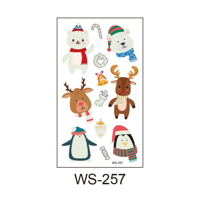 Детские игрушки Светящиеся временные тату-наклейки вечерние украшения