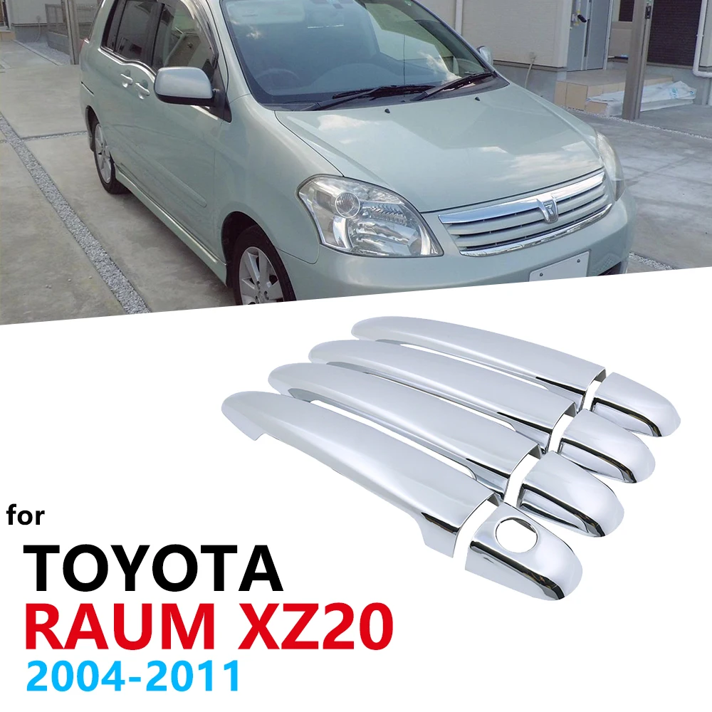 

Хромированные ручки для крышки обшивки для Toyota SOIC XZ20 20 MK2 2004 ~ 2011 аксессуары Стикеры для стайлинга автомобиля 2005 2006 2007 2008 2009