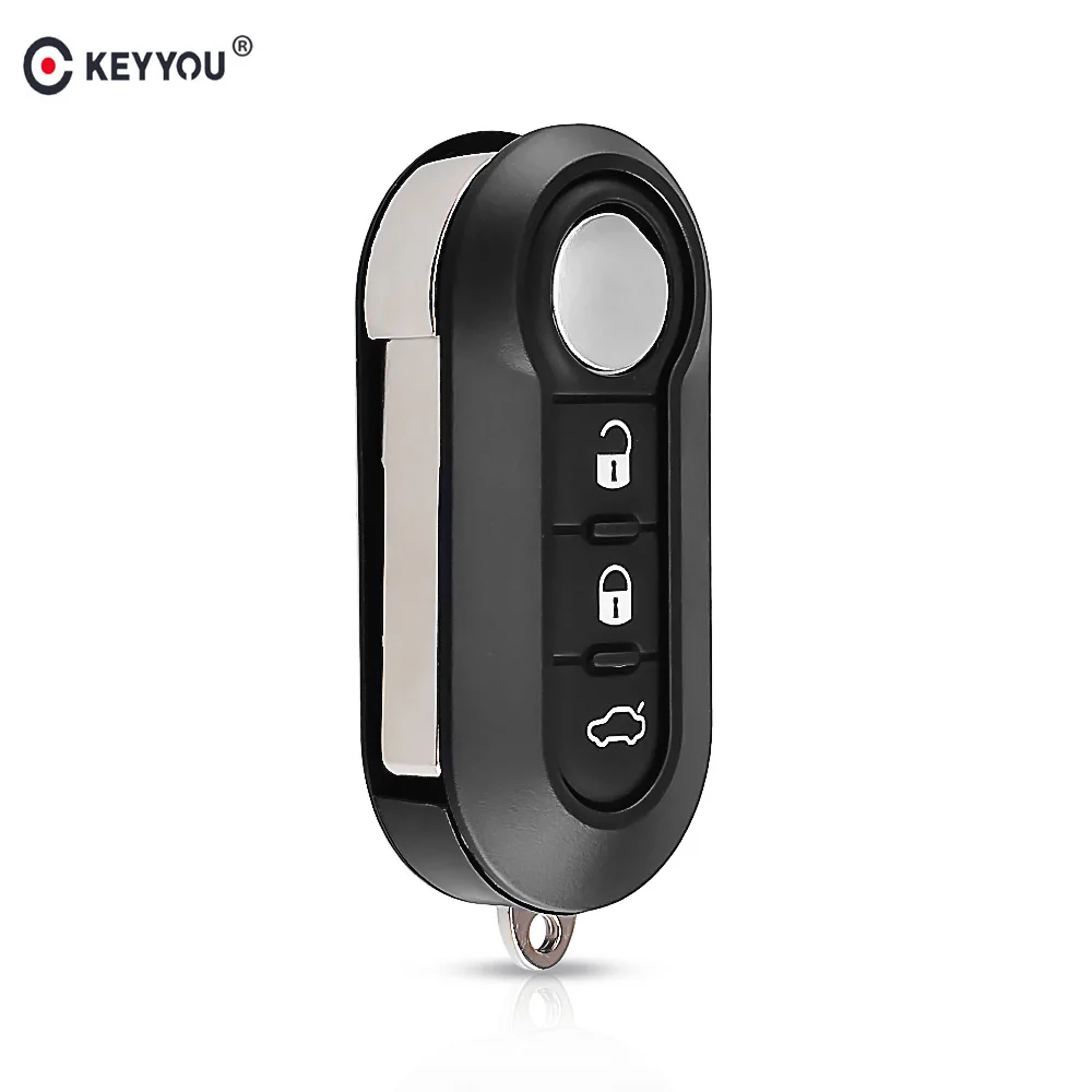 KEYYOU для Fiat 500 Punto Ducato Stilo Panda пульт дистанционного управления чехол брелока SIP22