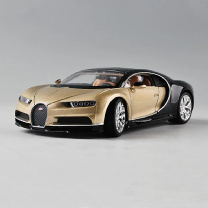 1:24 горячая Распродажа, модель автомобиля, игрушки Bugatti Chiron, литье под давлением, Roadster, автомобиль, W, оригинальная коробка, F, для детей, для мужчин, рождественские подарки, коллекции