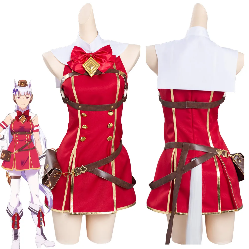 

Anime Uma Musume Pretty Derby Cosplay Gold Ship Kimono Dress Outfits Halloween Carnival Suit
