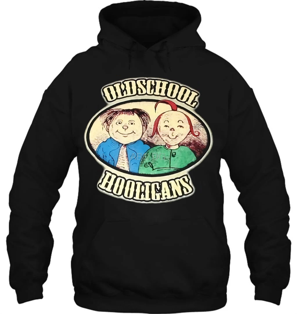 Толстовка Мужская/Женская/Мужская свитер Oldschool hoолиганы черная Hools Ultras Fun AC_AB -