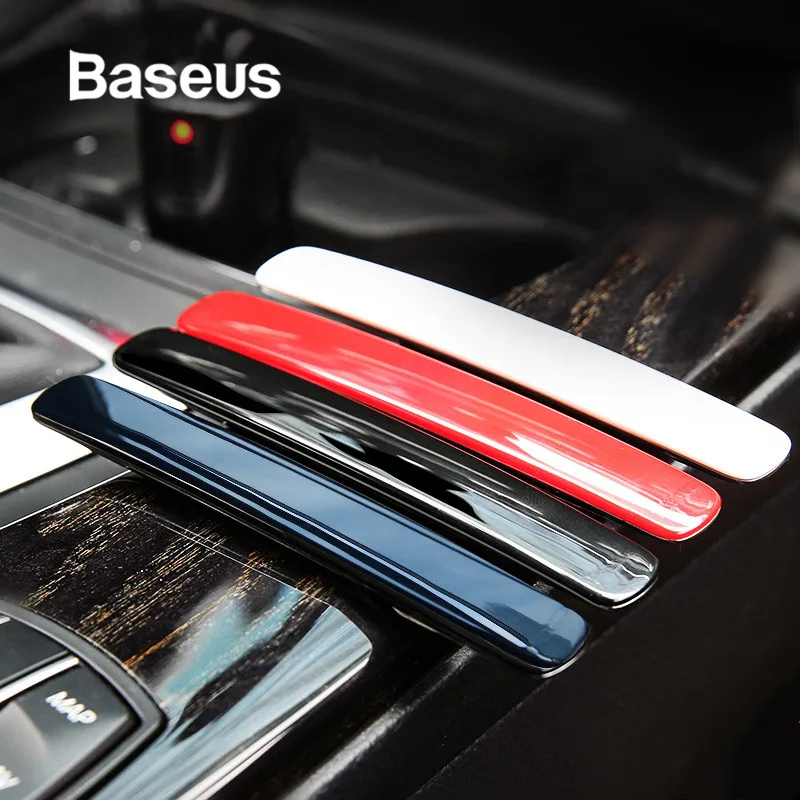 Baseus, 4 шт., защита края двери автомобиля, полоска для предотвращения столкновений, покрытие для выпечки, резиновый бампер, Формовочная боковая наклейка, Стайлинг автомобиля