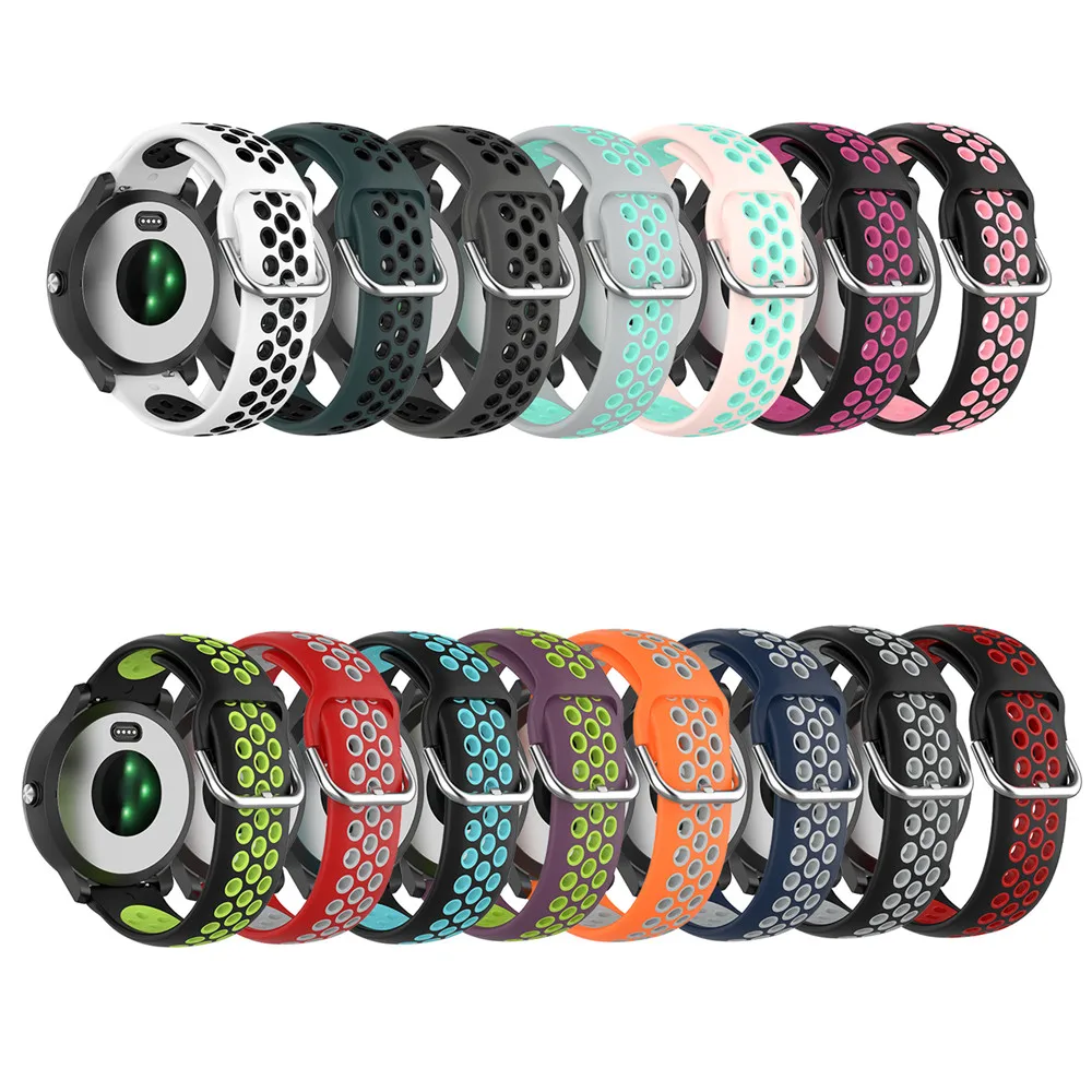 

Силиконовый ремешок для наручных часов Garmin Vivoactive3, ремешок для спортивных наручных часов Garmin vivomove3/CAME/Vivomove, аксессуары для умных часов