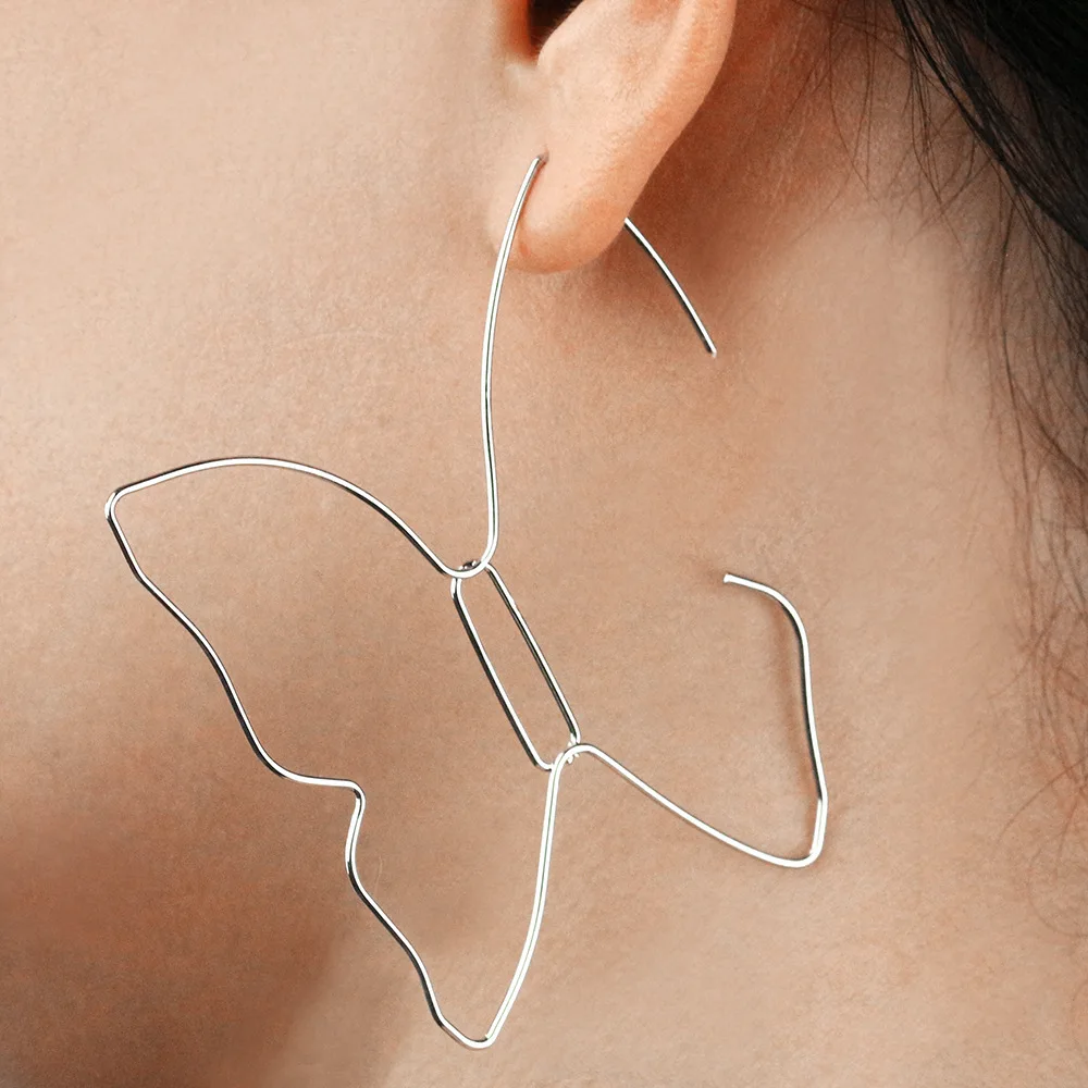 Богемные серьги капли с бабочками для женщин модные ювелирные изделия 2021