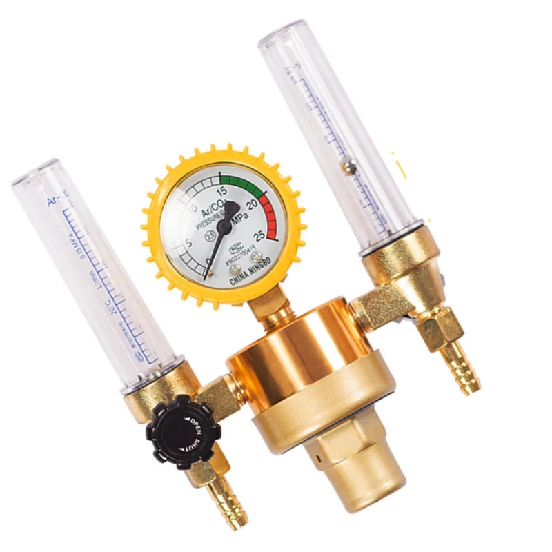 

T8NA Boutique Control Gas Regulator Output Reducer Flowmeter Gauges for Manufacturing Cutting Air Compressor