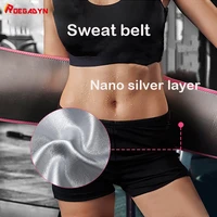 roegadyn neoprene waist trainer body shaper slimming weight loss sweat belt waist trainer trimmer sweating shaperwear workout