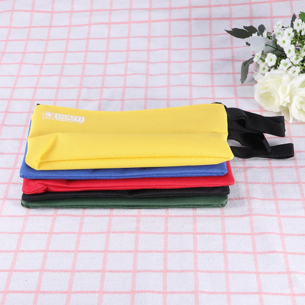

5pcs Heavy Duty Multi-purpose Canvas Zipper Tool Pouches Bag Organize Storage Bags (Yellow + Red + Green + Blue + Black)