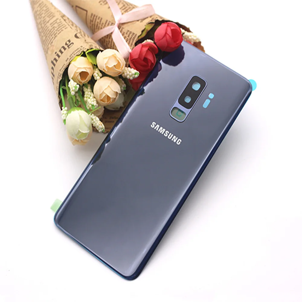 Чехол для задней батареи samsung Galaxy S9 Plus s9 + G965 SM-G965F G965FD G960 SM-G960F G960FD задний стеклянный