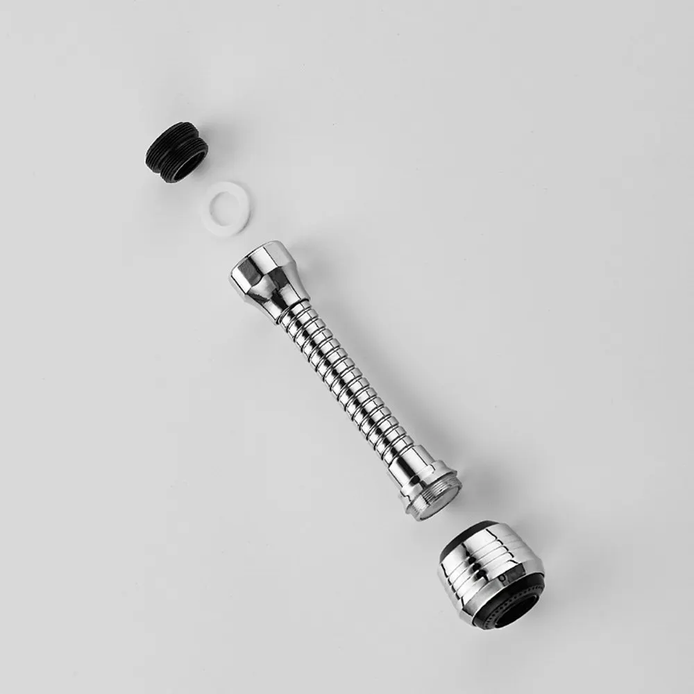 

360Flexible Nozzle Spout Water Saving Kitchen Sink Tap Faucet Adjustable Water Filter Diffuser Shower Connector