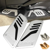 motorcycles footboard passenger footrest foot pegs foot plate pad for yamaha tmax530 sx dx 2017 2019 tmax 560 tech max 2020 2021