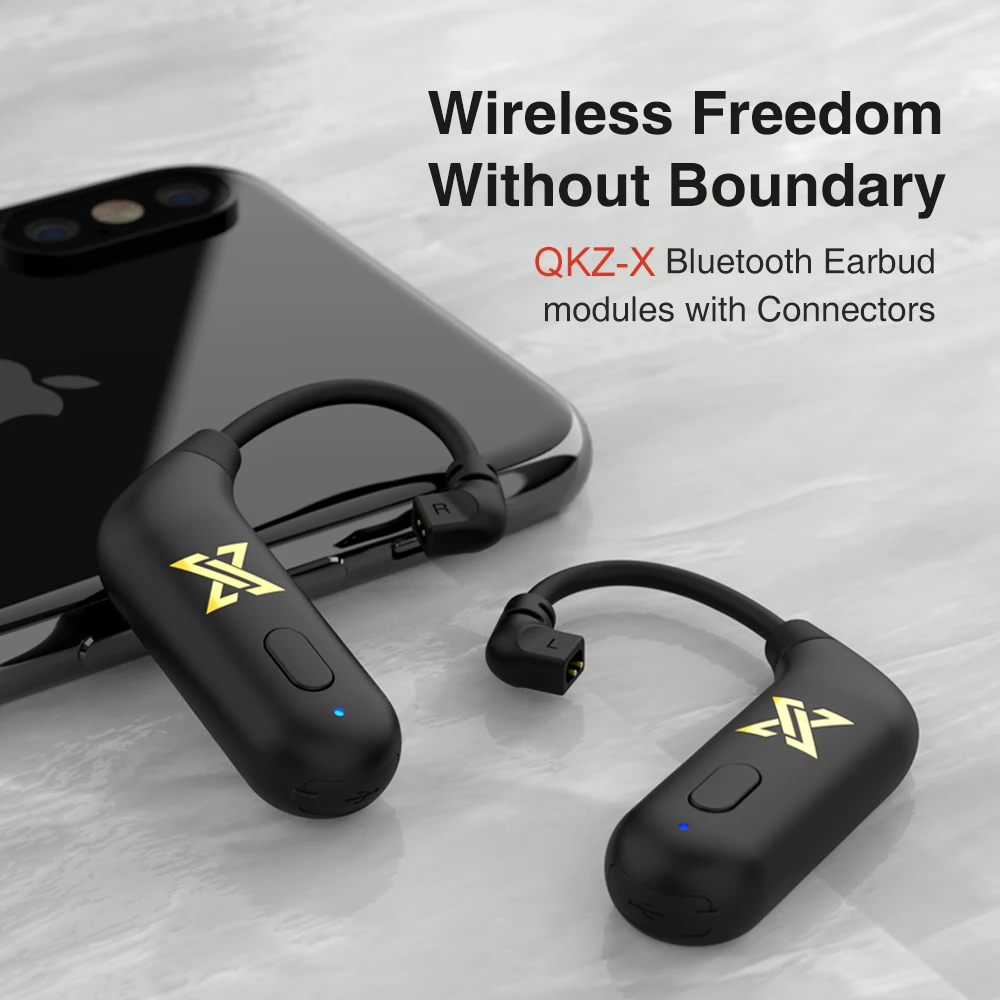 QKZ-X проводные наушники Улучшенный беспроводной кабель для наушников