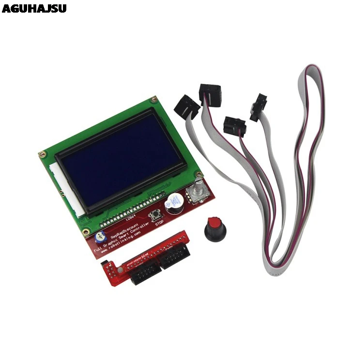 3D принтер умный контроллер RAMPS 1 4 lcd 12864 панель управления синий экран |