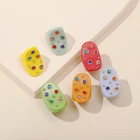 Кольцо женское, из корейский горный хрусталь акрила, с большим кристаллом, винтажное, 2021