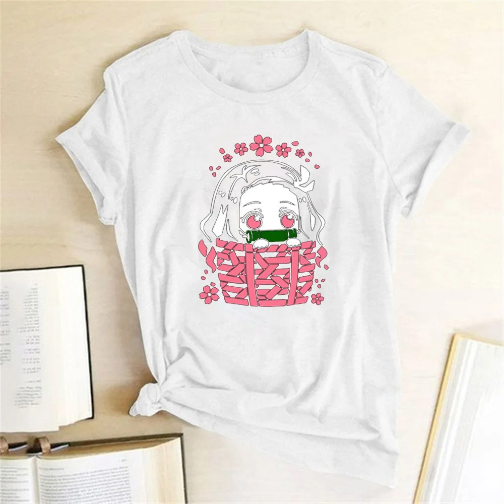 

Футболка унисекс с мультяшным принтом, летняя Удобная дышащая футболка большого размера с аниме «убийца демонов», камадо незуко, 2021