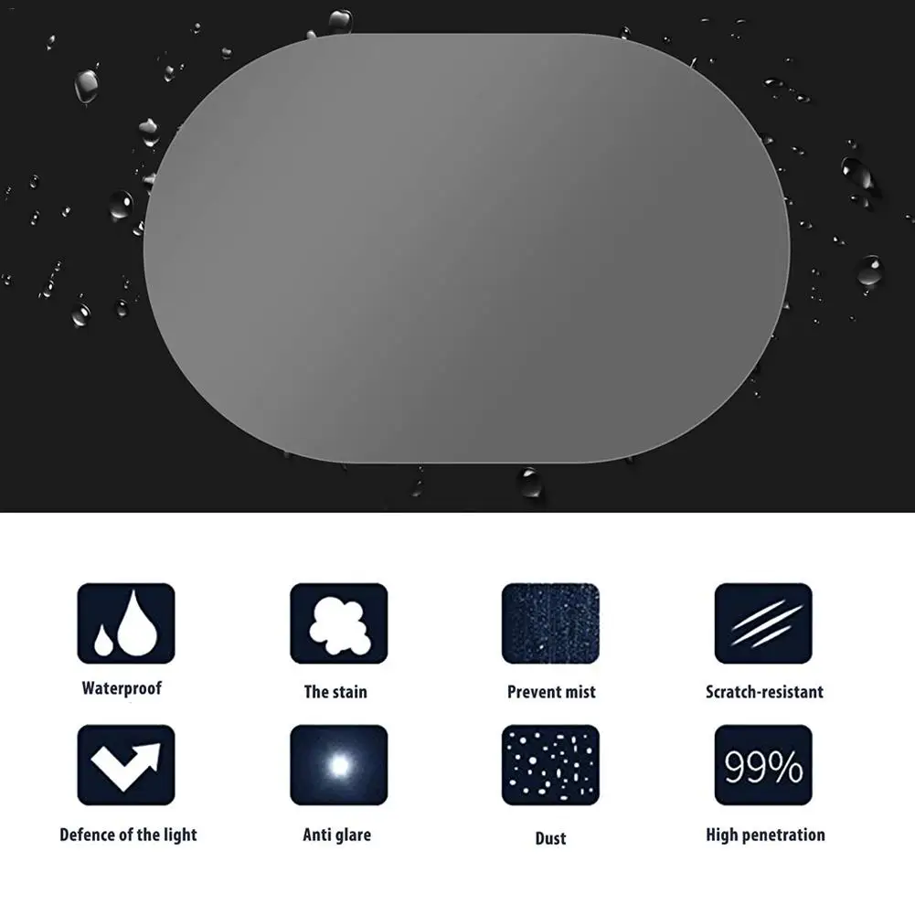 Автомобильное зеркало заднего вида Водонепроницаемая и противотуманная