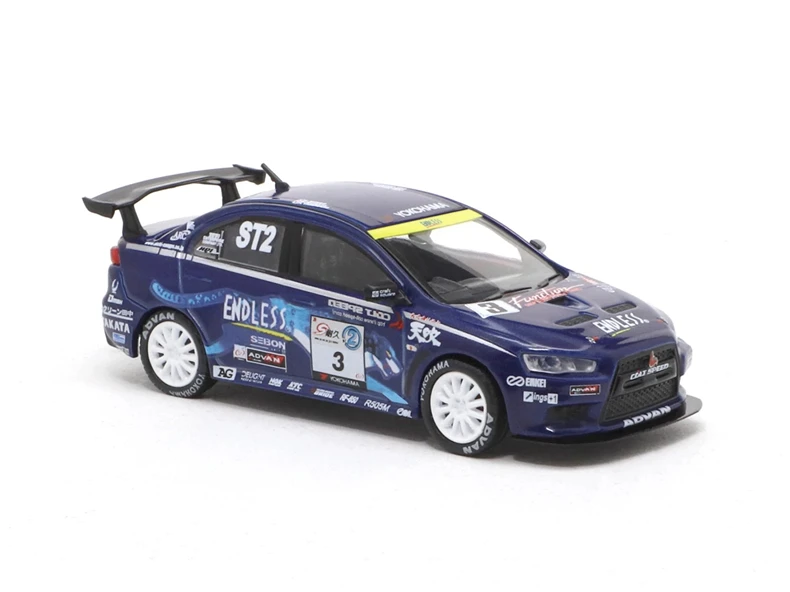 TW 1:64 Lancer EVO X Super Taikyu 2010 игрушечный автомобиль из сплава игрушки для детей литая