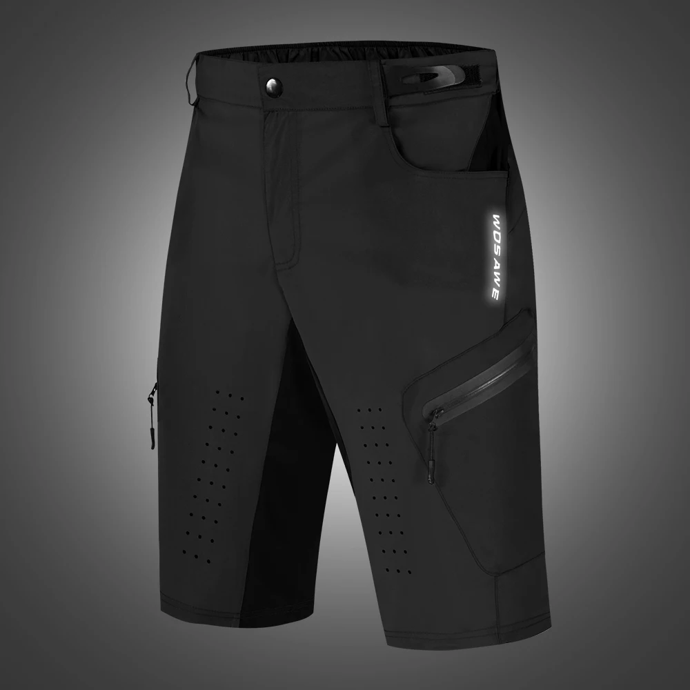 Мужские дышащие шорты для езды на мотоцикле WOSAWE быстросохнущие горной дороге MTB |