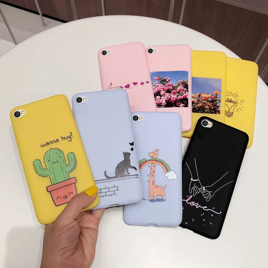 Чехол для Xiaomi Redmi Note 5A силиконовая задняя панель из ТПУ чехол-бампер чехол
