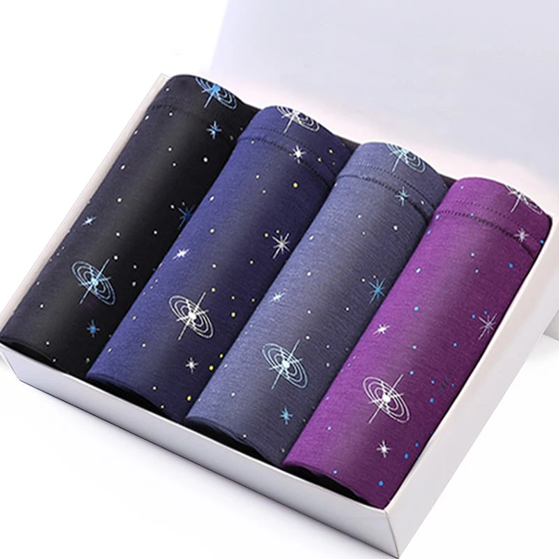 

3 шт., мужские трусы-боксеры, большие размеры