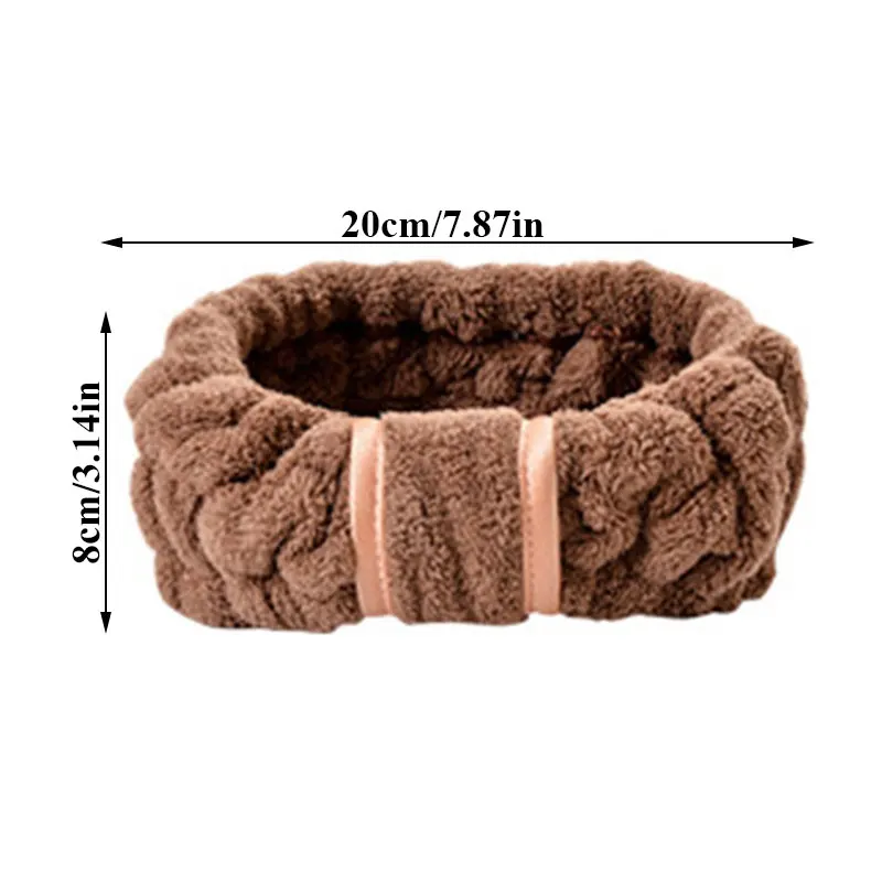 

Sports Headband Butterfly End Headband Coral Fleece Headband Women's Face Wash Headband Yoga Headband Cute Headband Coral Fleece