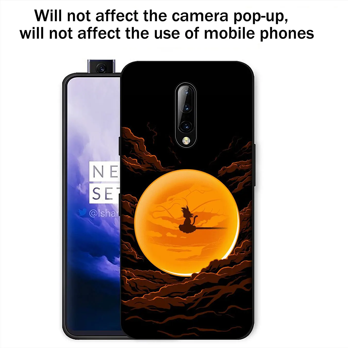IYICAO Dragon Ball Son Goku DragonBall z Мягкий силиконовый чехол для телефона Oneplus 7T 7 Pro 6T 5 5T черный
