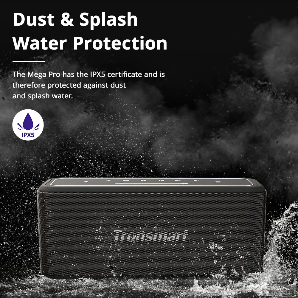Tronsmart Mega Pro 60 Вт Bluetooth динамик портативный с усиленными басами NFC IPX5