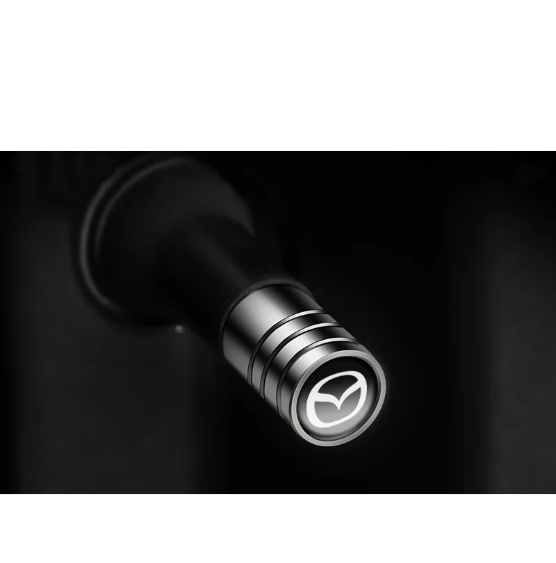 4Pcs Metal Car Wheel Tire Valve Stem Caps For Mazda 6 3 CX5 5 2 323 CX7 Demio Atenza Axela MX30 CX30 CX3 CX9 MX5 RX8 RX7 | Автомобили и