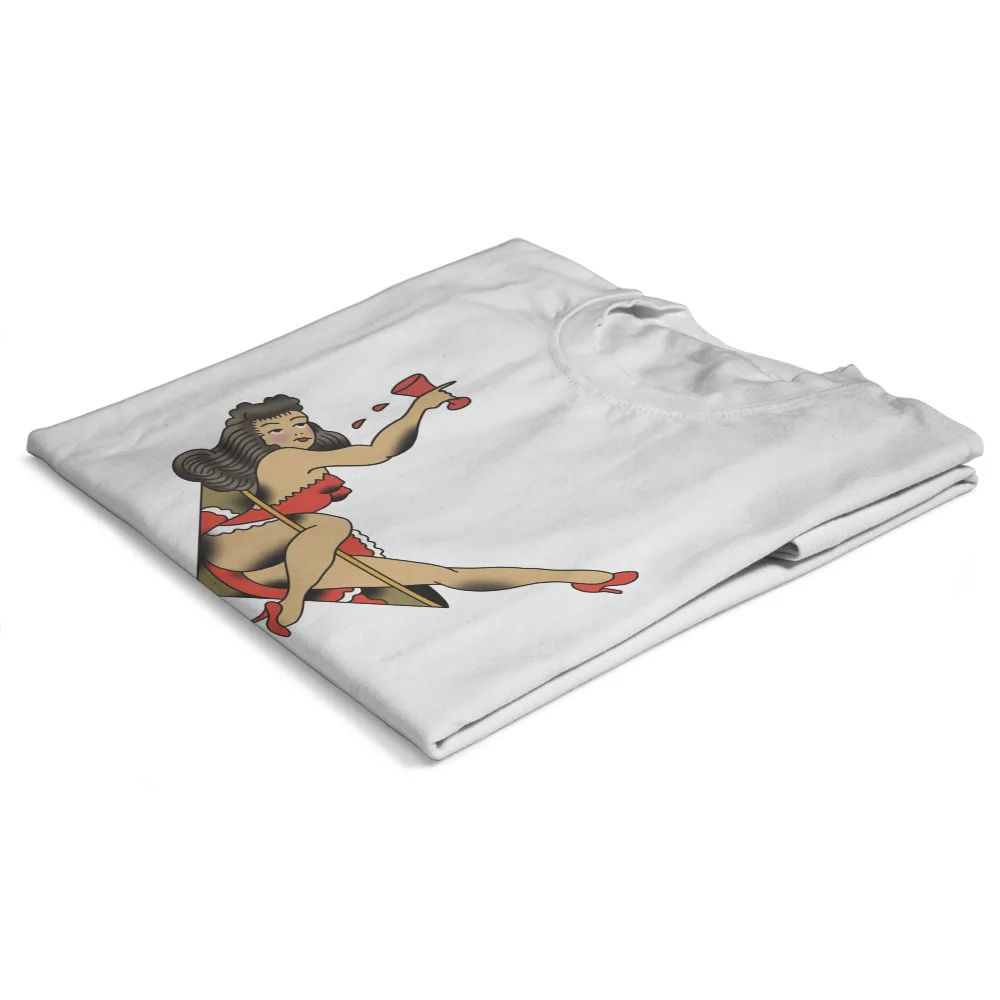 Футболка мужская с круглым вырезом винтажная тенниска из ткани рисунком в стиле