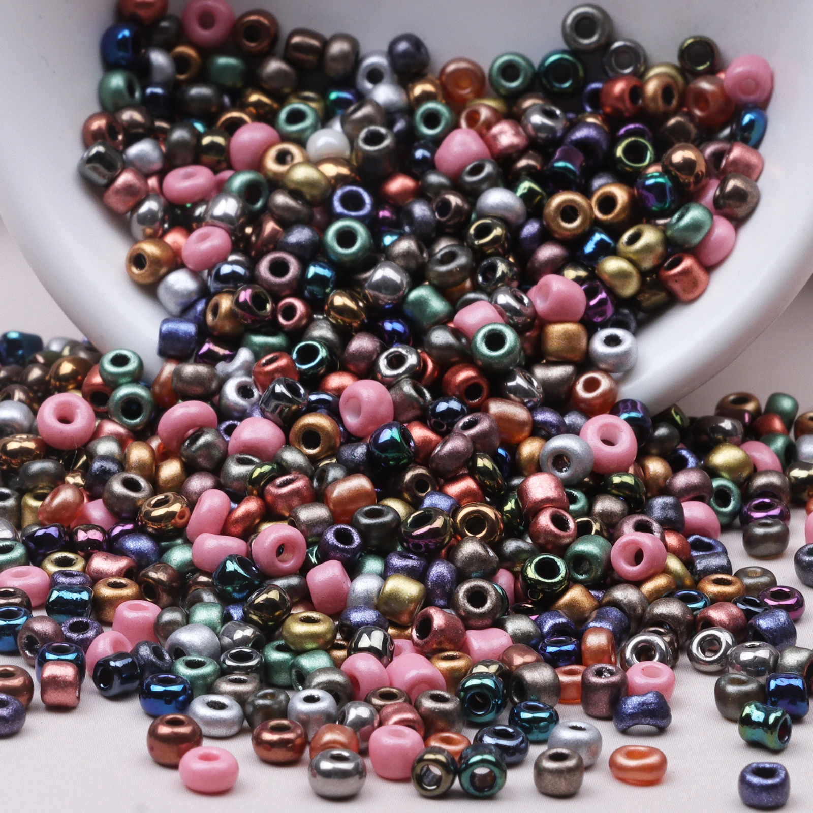 

DIY jewelry making bracelets hairpins wearing jewelry accessories holiday gifts birthday gifts handicraft round glass beads