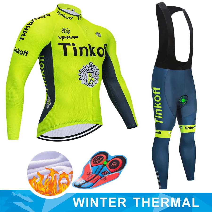 Зимняя Термальная Saxo bank Tinkoff Джерси Майо для велоспорта Invierno Ropa Ciclismo MTB с длинными рукавами, сохраняющая тепло одежда для велосипеда