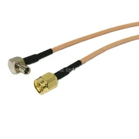 new sma male to ts9 right angle rg316 coaxial cable pigtail 15cm30cm50cm for 3g usb wireless modem