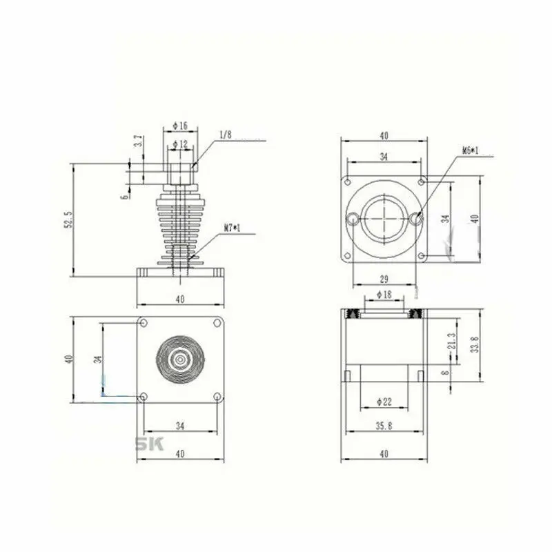 

3D Chimera switchcher Hotend 0,4 /1,75