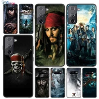 soft cover pirates of the caribbean for samsung galaxy s21 s20 fe ultra s10 s10e lite s9 s8 s7 edge plus phone case