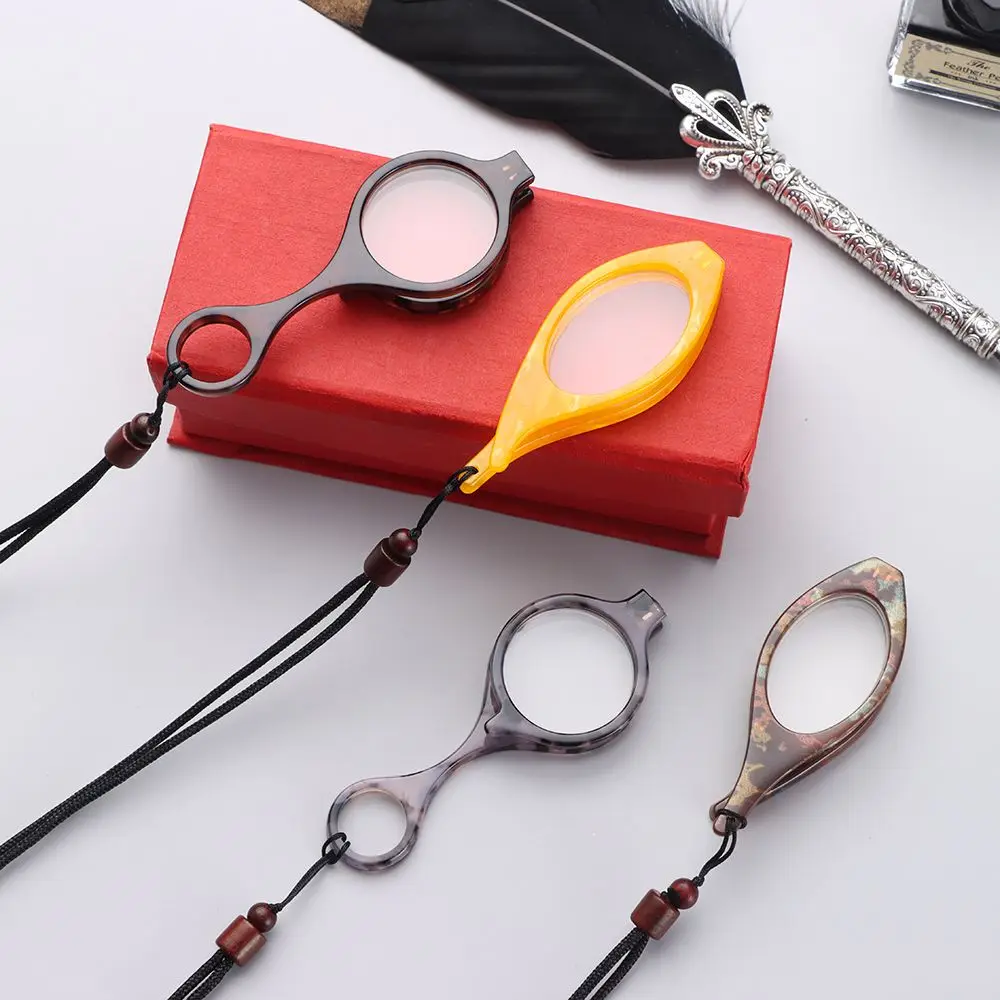 

Портативные складные очки для дальнозоркости с подвесной шеей, полная оправа, аксессуары для очков для чтения