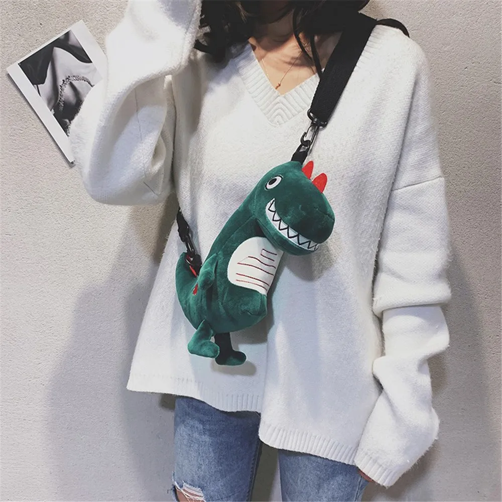 Женская плюшевая сумка 2020 модная мультяшная милая забавная с маленьким