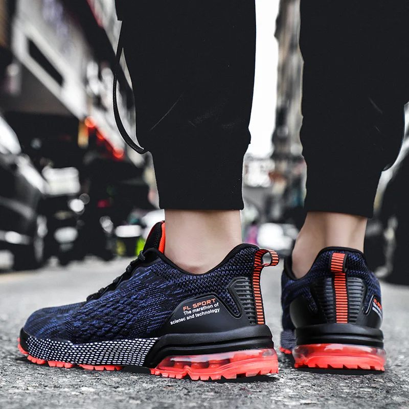 Весна 2020 Мужская Спортивная обувь попкорн воздушной подушке беговая Обувь Fly