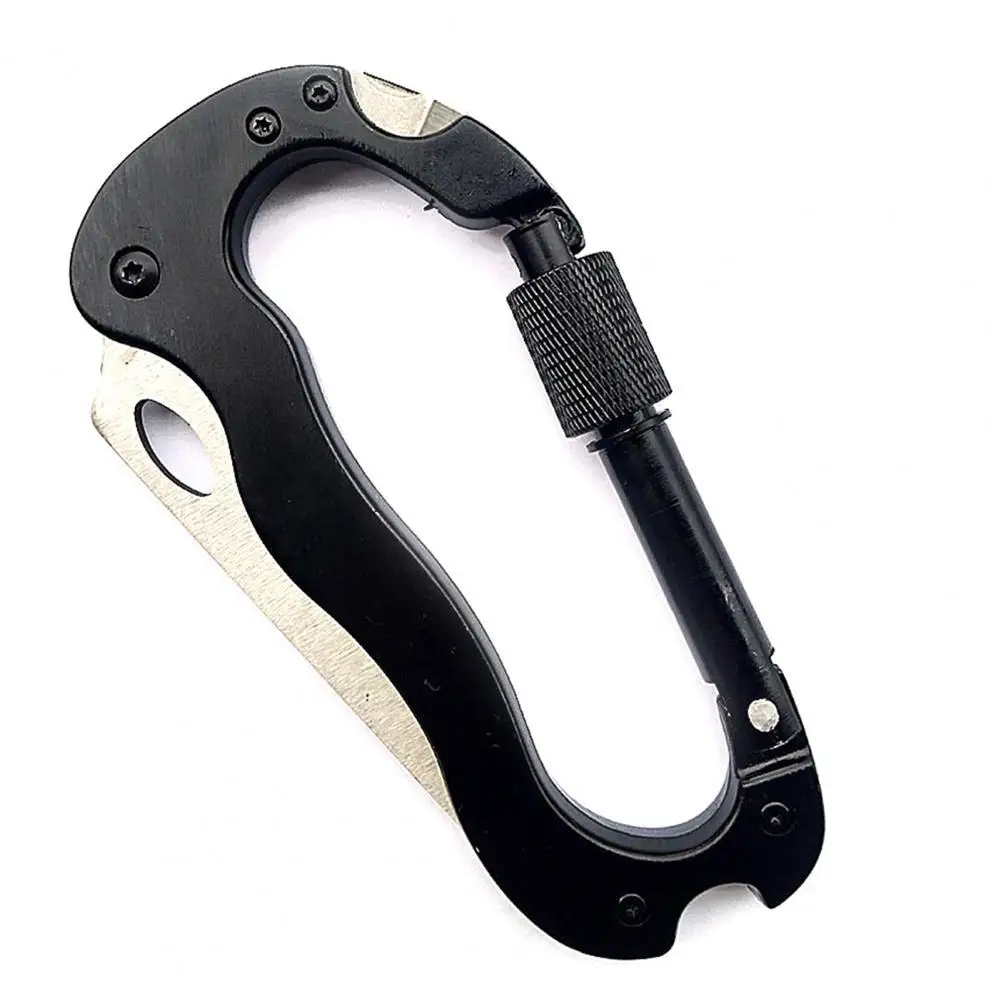 5 в 1 Многофункциональный складной нож для выживания на природе карабин Отвертка