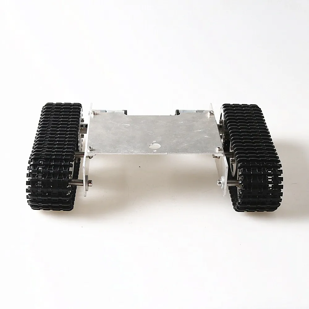Умное Металлическое шасси для танков на радиоуправлении мини-Clawler гусеничный