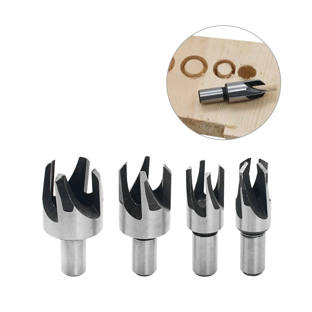 Набор сверл для резки 8 шт./компл. 1/4 &quot3/8" 1/2 &quot5/8" резьба по дереву