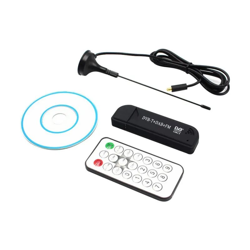 Высококачественный Профессиональный USB 2 0 цифровой DVB T SDR + DAB FM HD ТВ тюнер приемник