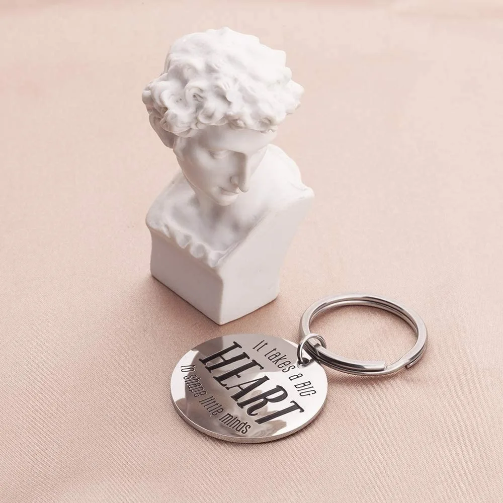 

Teachers Day Gifts Keychain for Teachers Coaches Mothers Fathers From Kids Women Men Mom DadBirthday Keyring