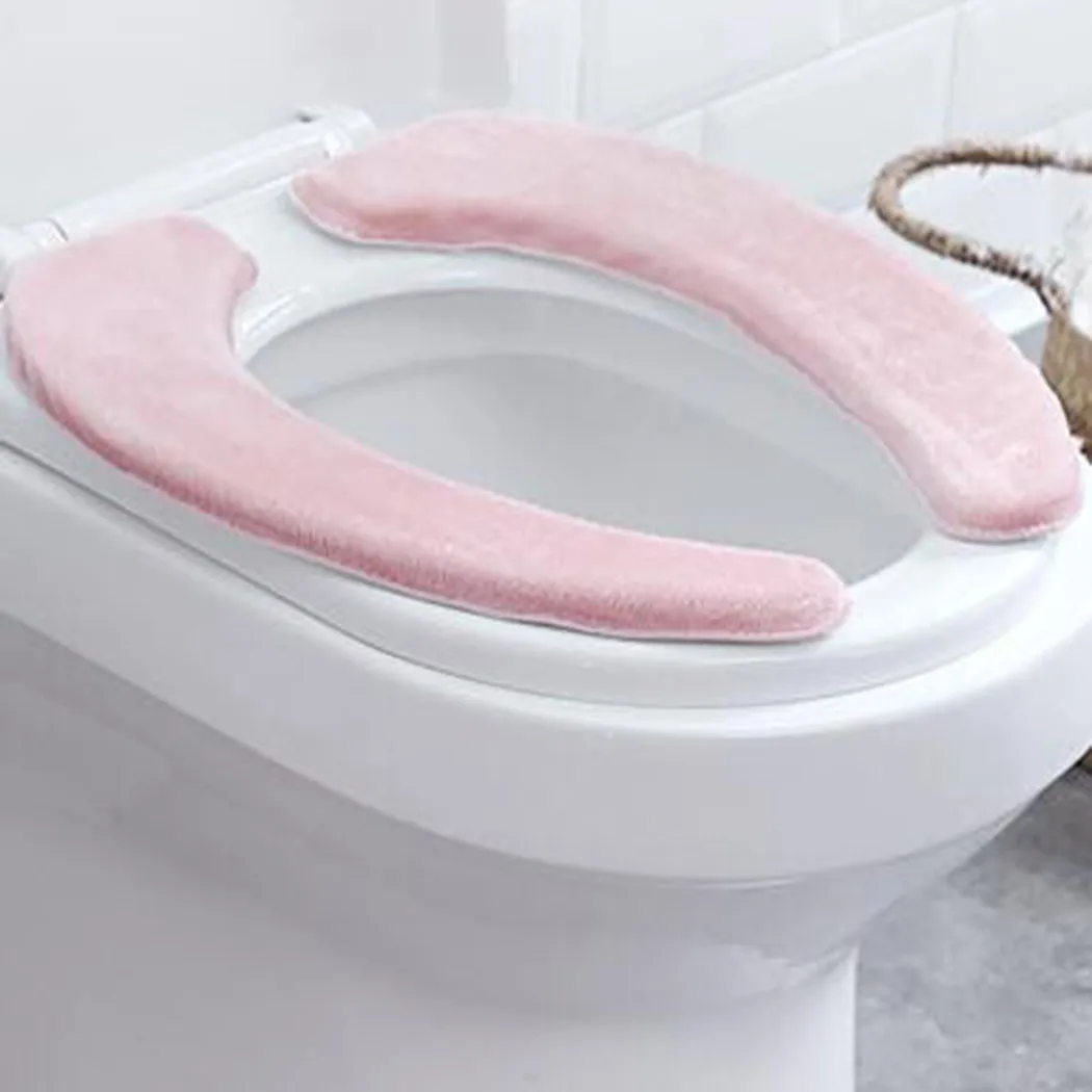 

Сиденье для унитаза в ванную комнату, моющийся Мягкий теплый коврик, накладка, чехол для подушки, теплый бытовой уплотнитель для сидения уни...