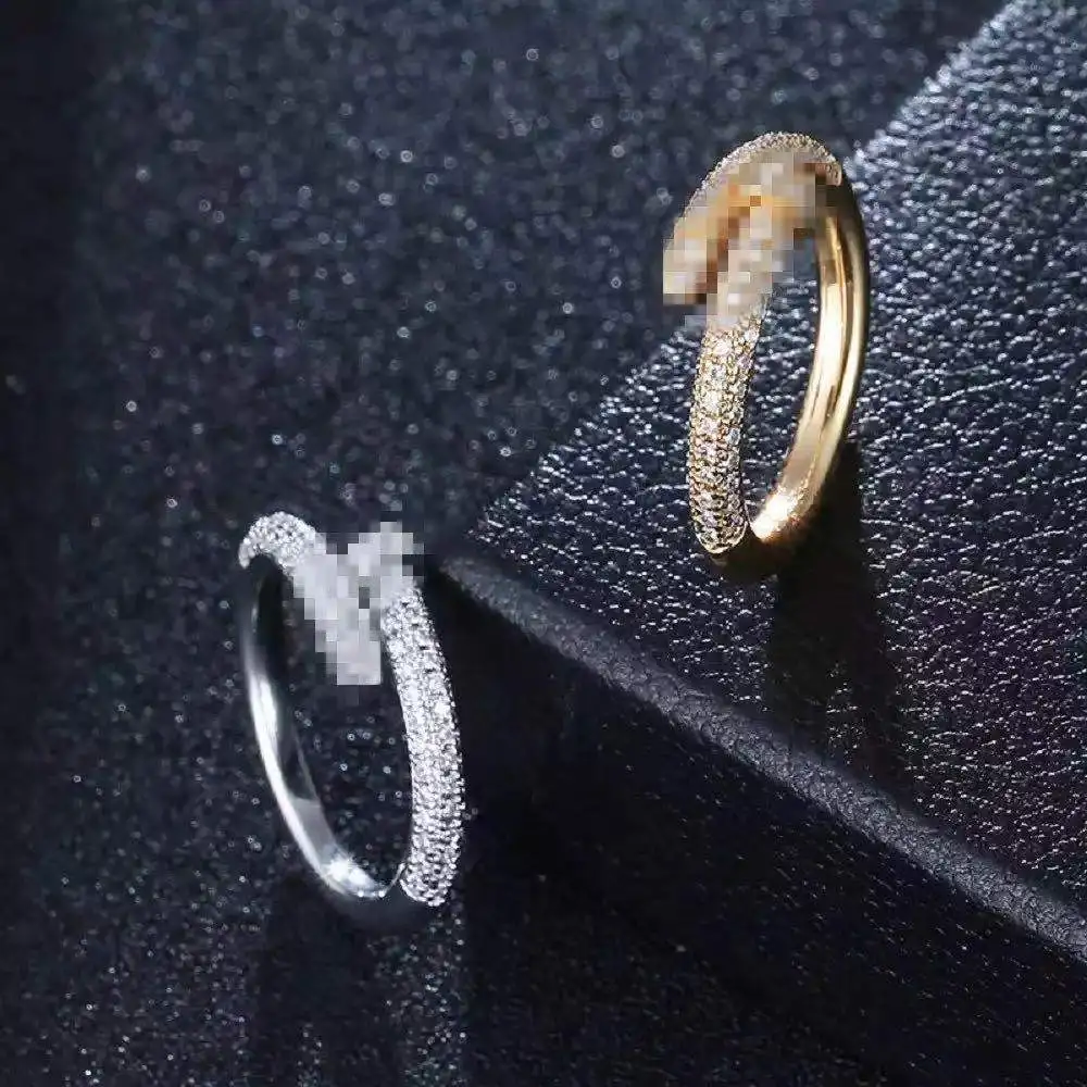 

OIMG Classic copper inlaid zircon European and American hot fashion 2021 new ladies rings high-end jewelry best gift