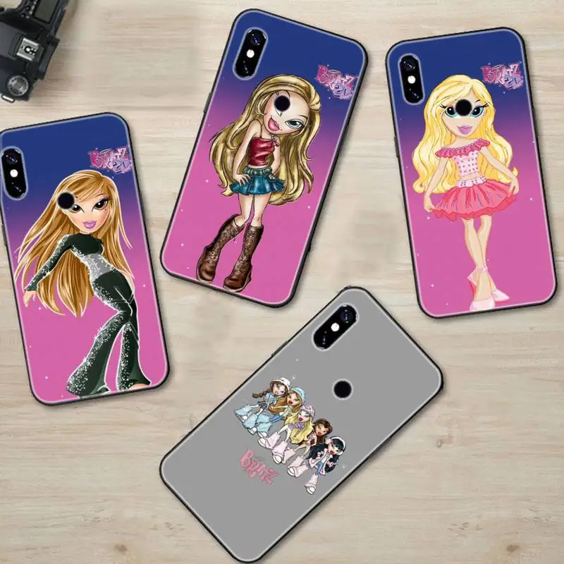 

Cute Bratz Girl Phone Case For Xiaomi 8 9 Se 10 10pro Note 2 3 10 MIX2 S MAX2 3 F1 5X